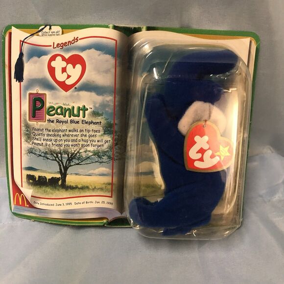 Vintage Lot of 14 TY Beanie Babies McDonalds  Sealed New Chilly, Peanut, Etc. - Picture 9 of 16